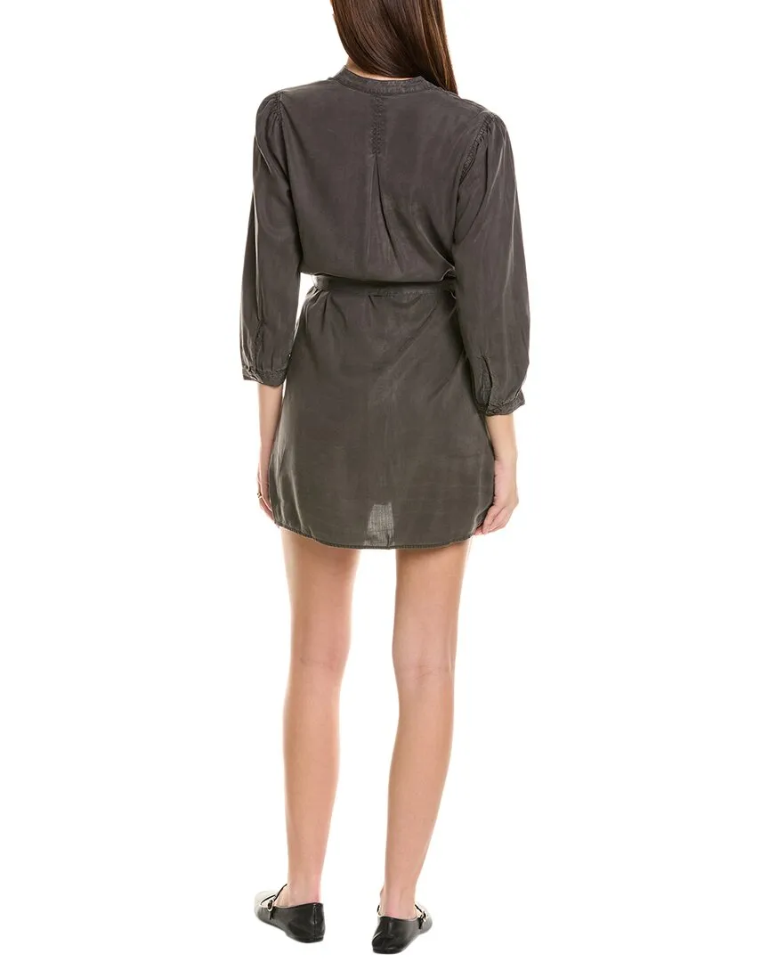 Bella Dahl Puff Sleeve Belted Shirtdress