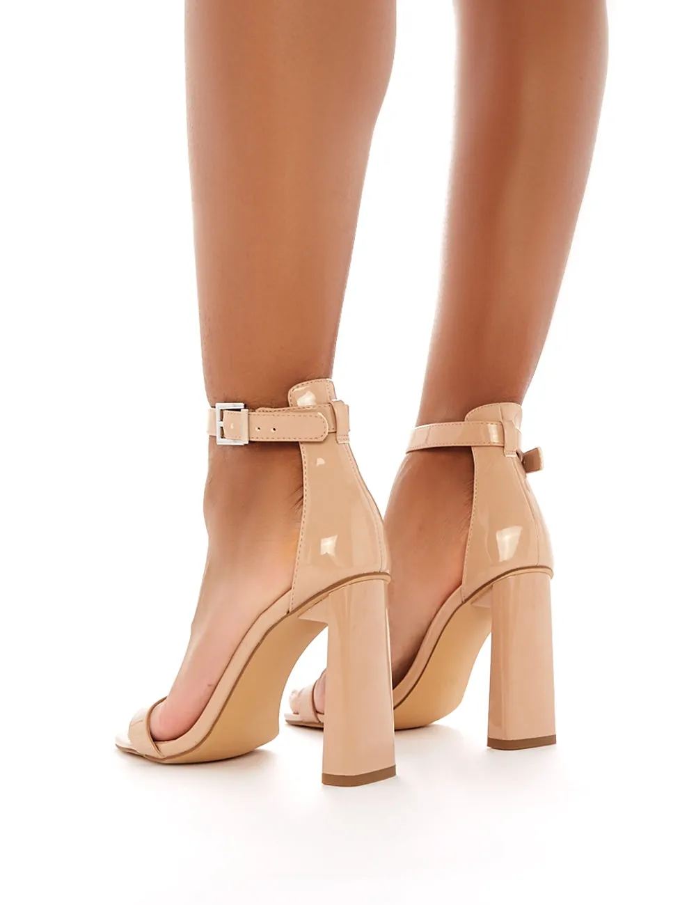 Roxy Barely There Heels in Nude